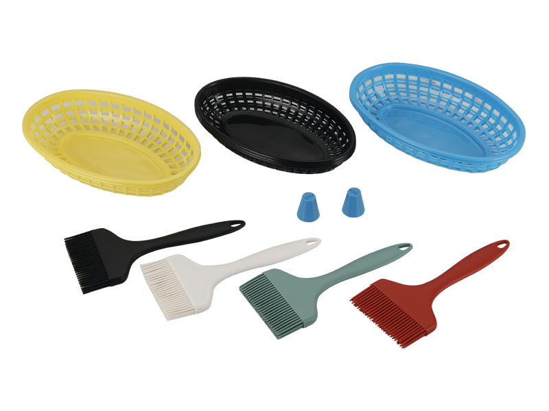 硅胶刷、塑料篮、裱花嘴